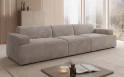 Designer Sofa Monza 3 Sitzer XXL in Cord