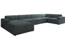 Designer Sofa Monza U XXL in Cord