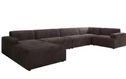 Designer Sofa Monza U XXL in Cord