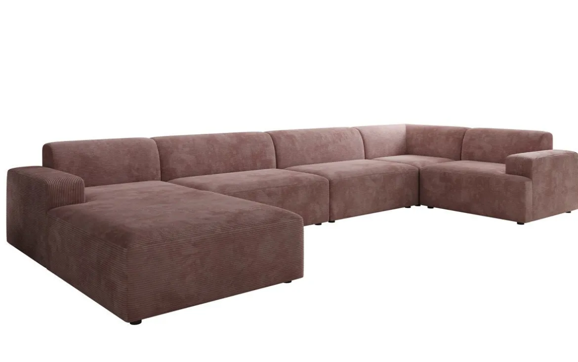 Designer Sofa Monza U XXL in Cord