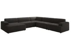 Designer Sofa Monza Wohnlandschaft U XXL in Samt