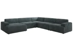 Designer Sofa Monza Wohnlandschaft U XXL in Cord