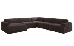 Designer Sofa Monza Wohnlandschaft U XXL in Cord