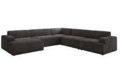 Designer Sofa Monza Wohnlandschaft U XXL in Cord