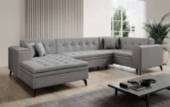 Designer Sofa Neola mit Schlaffunktion