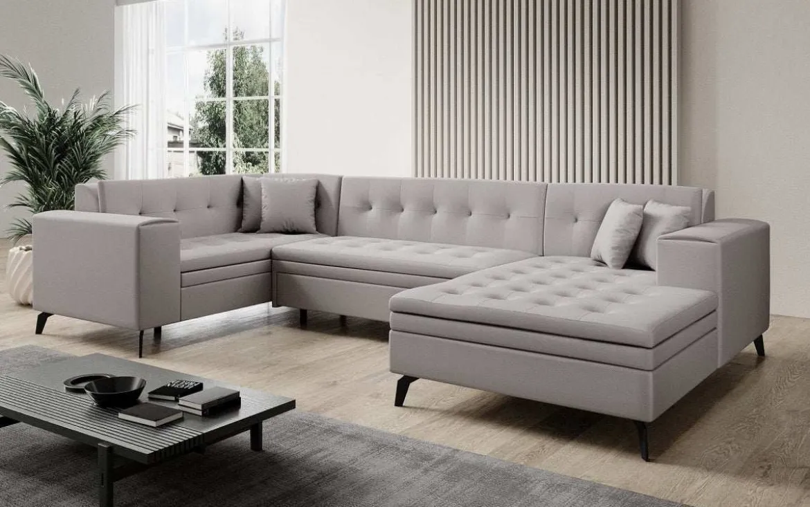 Designer Sofa Neola mit Schlaffunktion
