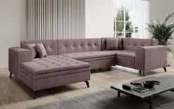 Designer Sofa Neola mit Schlaffunktion