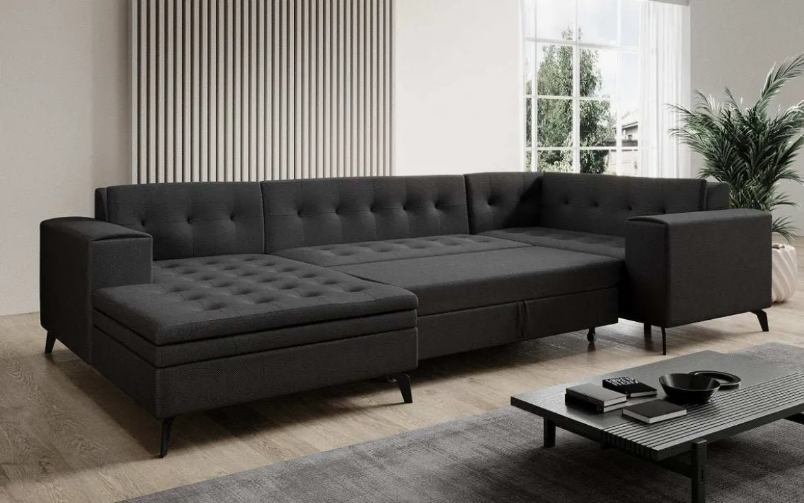Designer Sofa Neola mit Schlaffunktion
