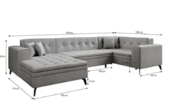 Designer Sofa Neola mit Schlaffunktion