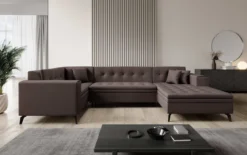 Designer Sofa Neola mit Schlaffunktion