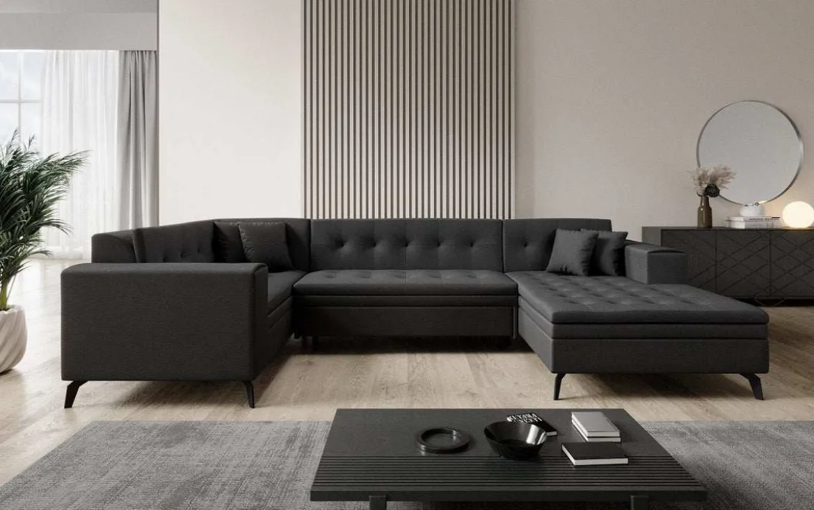 Designer Sofa Neola mit Schlaffunktion