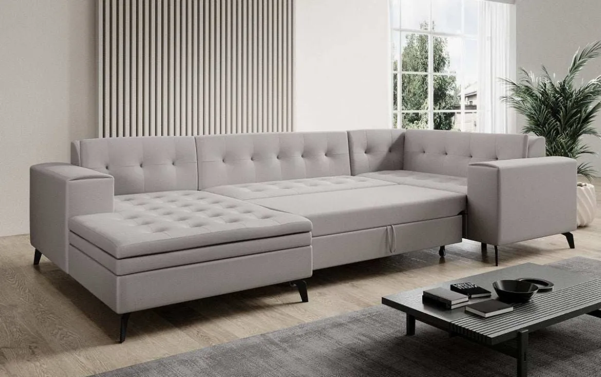 Designer Sofa Neola mit Schlaffunktion