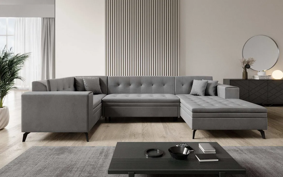 Designer Sofa Neola mit Schlaffunktion