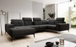 Designer Sofa Nerio mit verstellbarer Kopf- und Rückenlehne