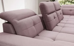 Designer Sofa Nerio mit verstellbarer Kopf- und Rückenlehne