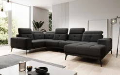 Designer Sofa Nerio mit verstellbarer Kopf- und Rückenlehne