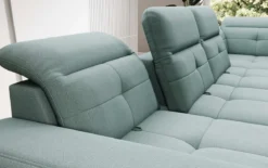 Designer Sofa Nerio mit verstellbarer Kopf- und Rückenlehne
