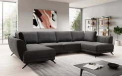 Designer Sofa Nina mit Schlaffunktion