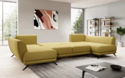 Designer Sofa Nina mit Schlaffunktion
