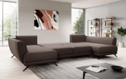 Designer Sofa Nina mit Schlaffunktion