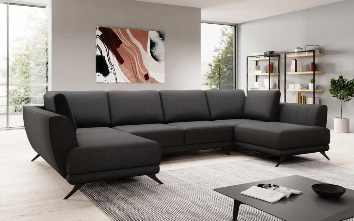 Designer Sofa Nina mit Schlaffunktion