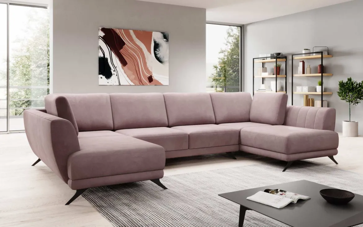 Designer Sofa Nina mit Schlaffunktion