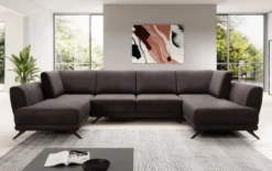 Designer Sofa Nina mit Schlaffunktion