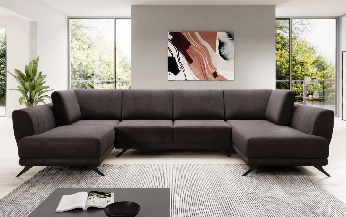Designer Sofa Nina mit Schlaffunktion