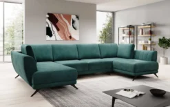 Designer Sofa Nina mit Schlaffunktion
