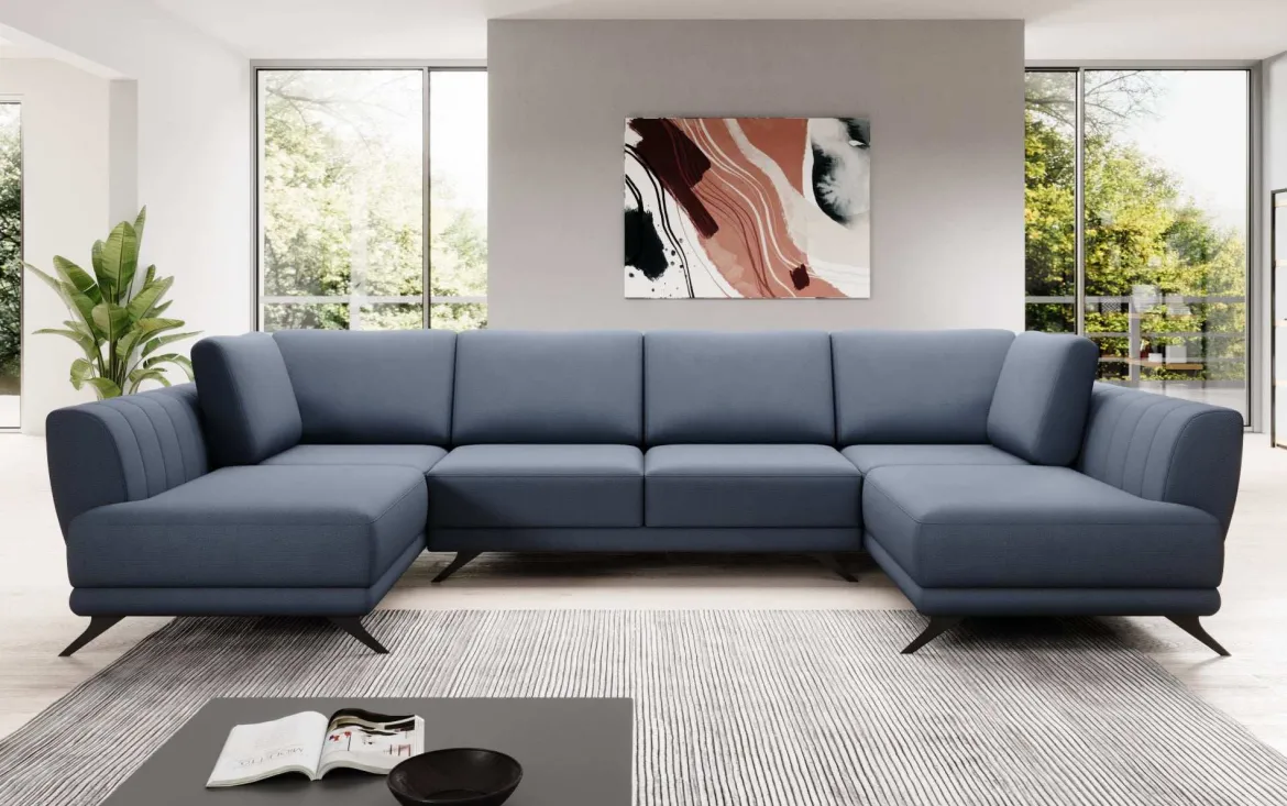 Designer Sofa Nina mit Schlaffunktion