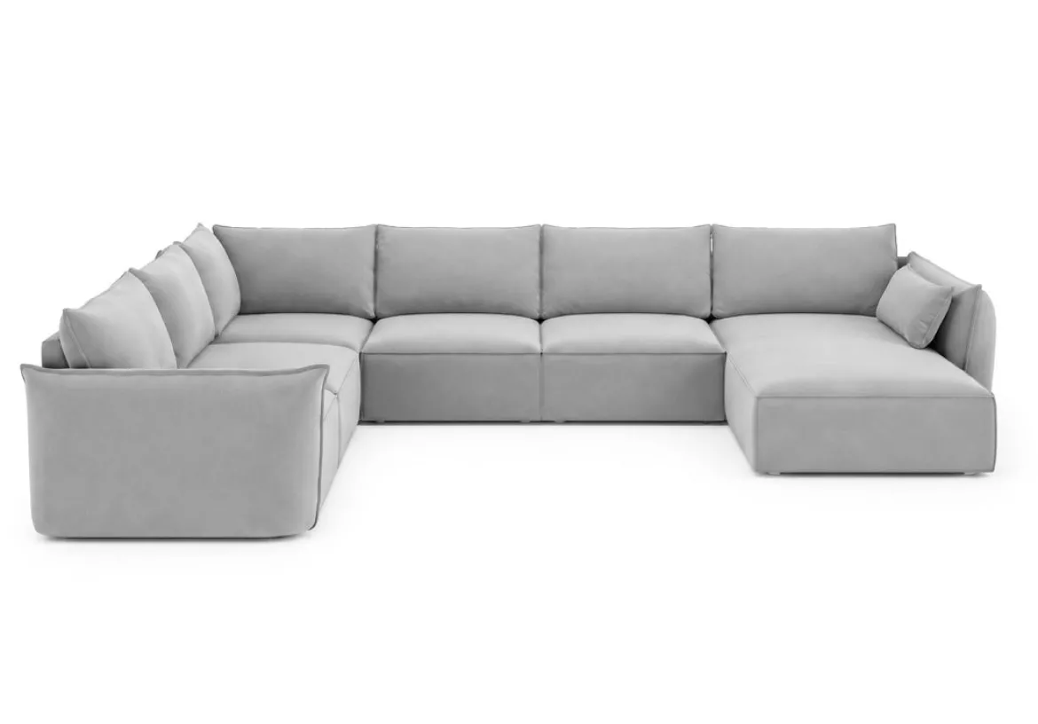 Designer Sofa Nuvola U in Samt