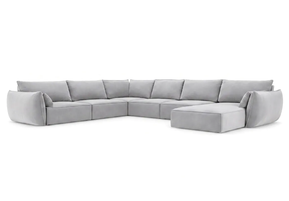 Designer Sofa Nuvola U in Samt