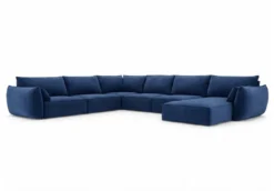 Designer Sofa Nuvola U in Samt