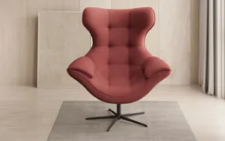 Designer Sofa-Sessel Aurelio in Stoff