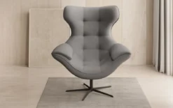 Designer Sofa-Sessel Aurelio in Stoff