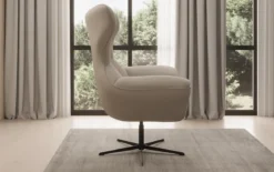 Designer Sofa-Sessel Aurelio in Stoff
