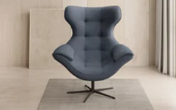 Designer Sofa-Sessel Aurelio in Stoff