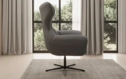 Designer Sofa-Sessel Aurelio in Stoff