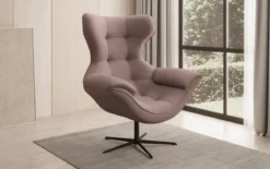 Designer Sofa-Sessel Aurelio in Stoff