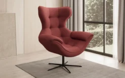 Designer Sofa-Sessel Aurelio in Stoff