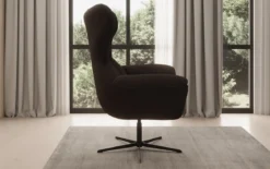 Designer Sofa-Sessel Aurelio in Bouclé