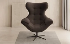 Designer Sofa-Sessel Aurelio in Bouclé