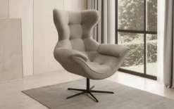 Designer Sofa-Sessel Aurelio in Samt