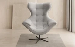 Designer Sofa-Sessel Aurelio in Samt