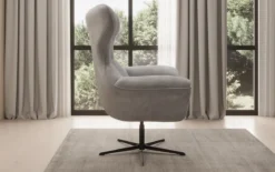 Designer Sofa-Sessel Aurelio in Samt