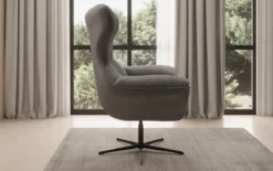 Designer Sofa-Sessel Aurelio in Samt
