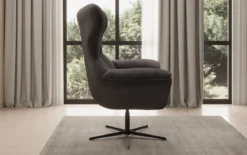 Designer Sofa-Sessel Aurelio in Samt