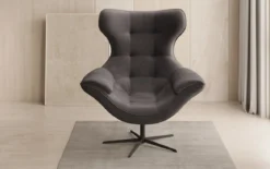 Designer Sofa-Sessel Aurelio in Samt