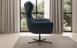 Designer Sofa-Sessel Aurelio in Samt