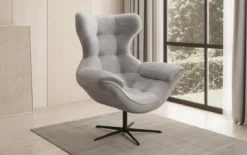 Designer Sofa-Sessel Aurelio in Samt